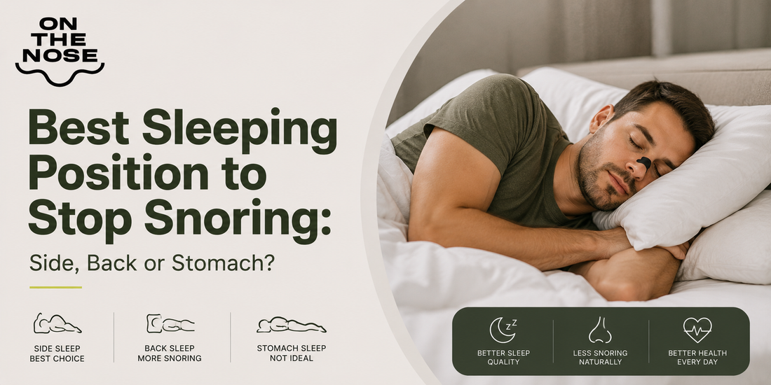 Best Sleeping Position to Stop Snoring: Side, Back or Stomach?