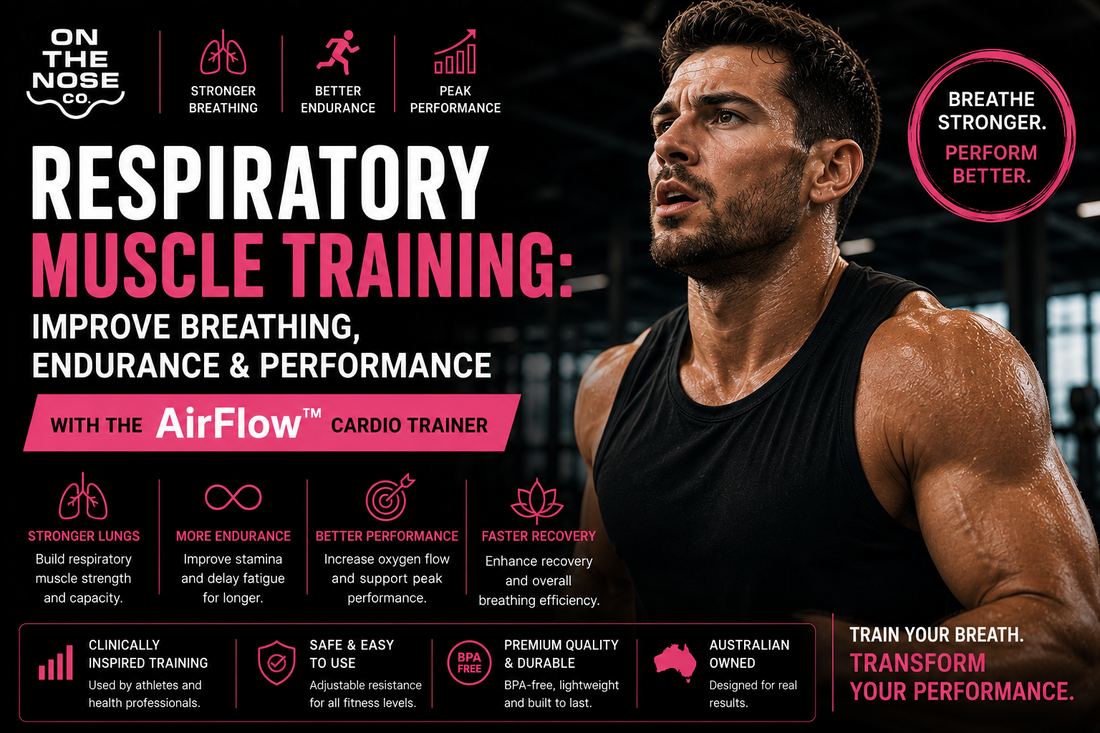 Respiratory Muscle Training: Improve Breathing, Endurance & Performance with the AirFlow™ Cardio Trainer