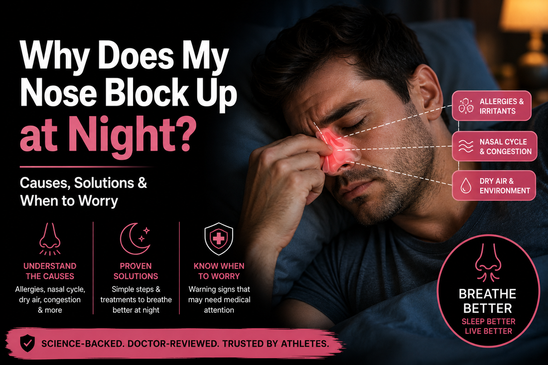 Why Does My Nose Block Up at Night? Causes, Solutions & When to Worry