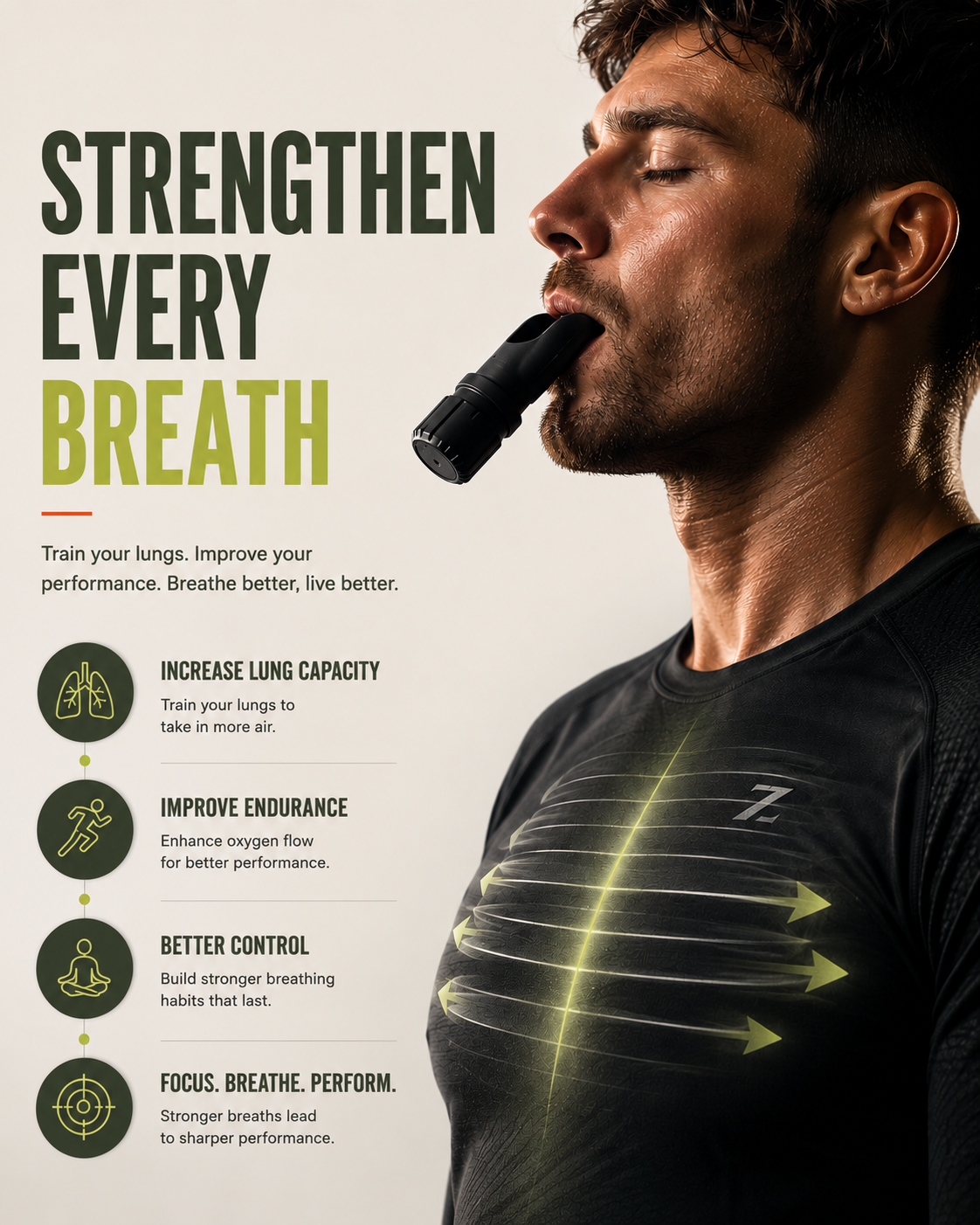 On The Nose Co. AirFlow™ Cardio Trainer
